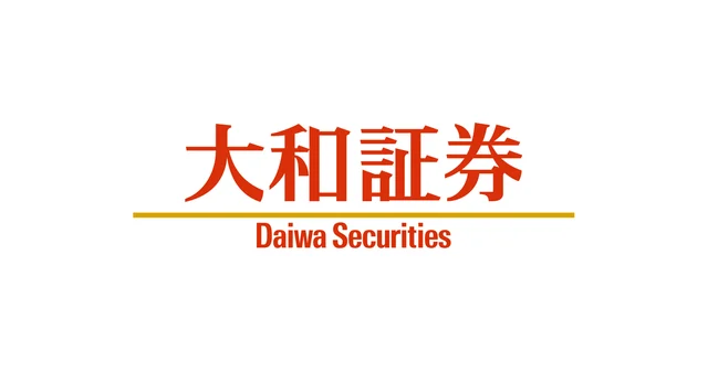 Official Daiwa Securities logo in Japanese and English.