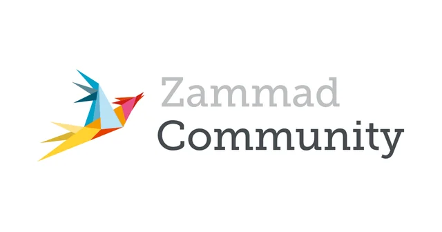 Official Zammad Community logo identifying the help-desk software used by DIVD.