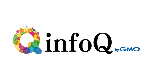 Official infoQ by GMO logo for the Japanese survey and rewards service.