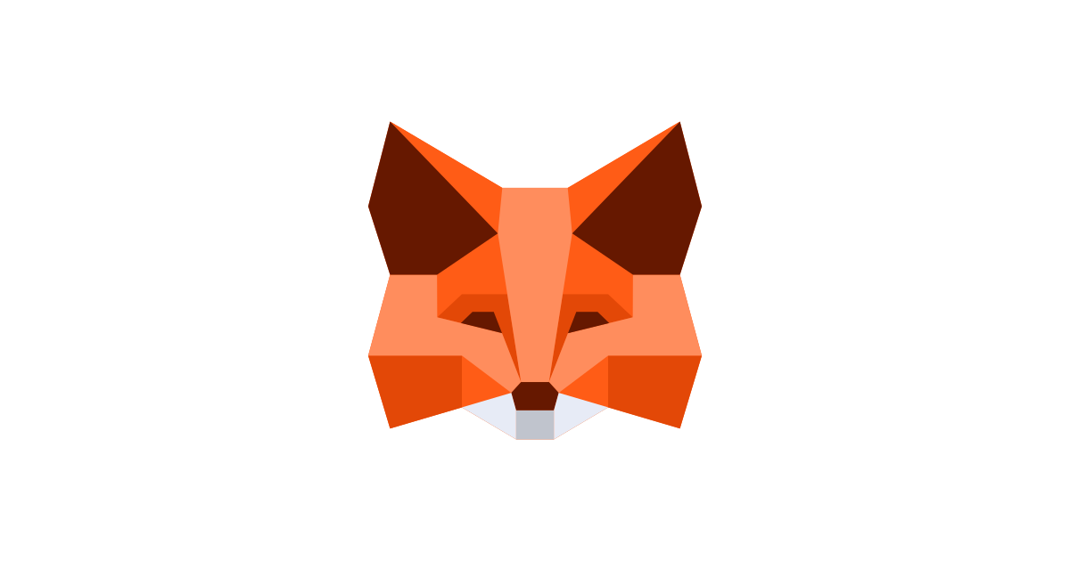 Official orange MetaMask fox logo.